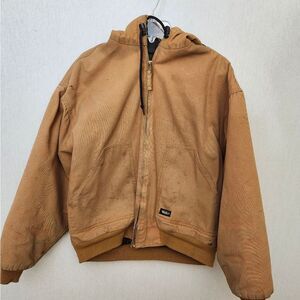 Walls Zero 12 Zone hooded full-zip work‎ chore coat barn canvas Sz XL